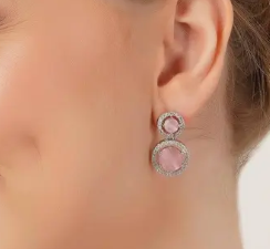 Silver Unique Earring